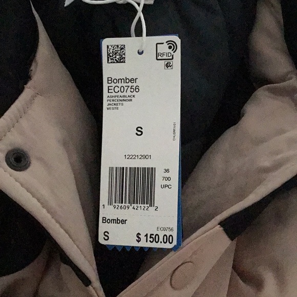NWT Adidas Bomber Jacket - Picture 5 of 6